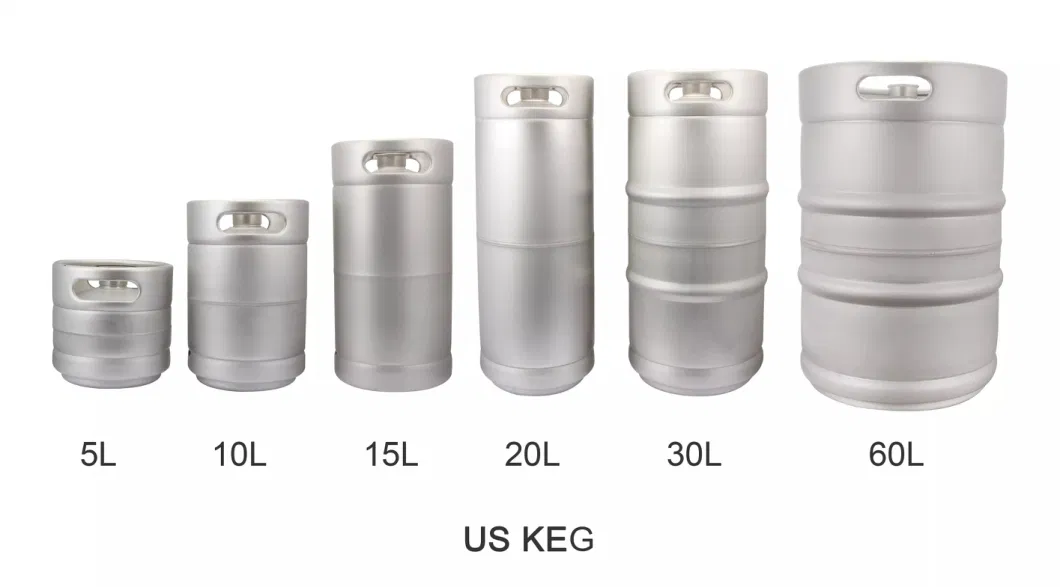 Brewery Beer Kegs Us Standard/EU Standard with a G F D S M U Type Couplers for Beer Filling