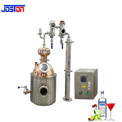 Joston 20L Equipamento de Destilação Doméstica para Gin Alecrim Camomila Hydrosol Equipamento de Cerveja em Aço Inoxidável