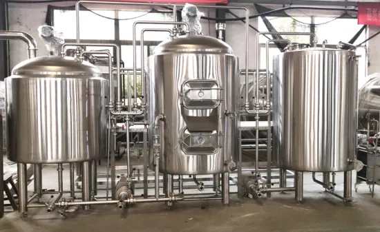 Equipamento de fabricação de cerveja Micro 500L para suprimentos de fábricas de cervejaria